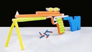 Jason DIY Paper Gun - How to Make a Paper Sniper Rifle that Shoots