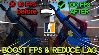 CSGO Lag Fix Low-End PC | Boost FPS  | Ultimate CSGO FPS Boost Guide | INTEL HD GRAPHICS |