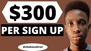 Earn up to 300$ Per Signup with this Affiliate Marketing Program