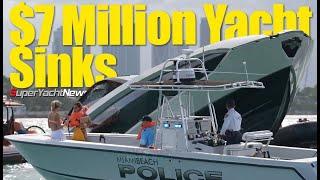 Another Yacht Built by Italian Sea Group Sinks in Miami | SY News Ep470