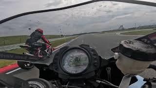 IDC SBK RACE 6, Sam Verhulst 406, Kawasaki ZX10R Gulf Livery, TT Circuit Assen, bad start.