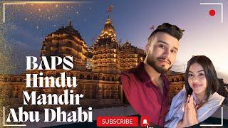 Baps Hindu Mandir in Abu Dhabi Full vlog [DUBAI TO ABU DHABI HINDU TEMPLE]  #djmaichang