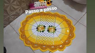 Tapete Margareth  Passo a passo Apenas 237gramas 68de cumprimento 