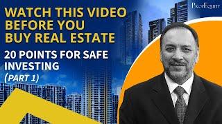 Watch This Before Buying an Apartment! |20 Points for Safe Real Estate Investing |Pt 1 |Samir Jasuja