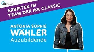 Arbeiten im Team der IKK classic: Antonia Sophie Wähler, Auszubildende