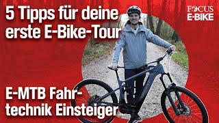 Einführung in die E-Bike & Fahrtechnik-Welt | E-MTB Tipps vom Profi