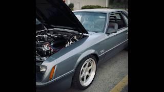 TURBO 4 EYE FOXBODY MUSTANG GT // Toronto Foxbody Club  #shorts