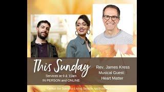 Sept 15 Sunday Celebration Services: 9 AM Services