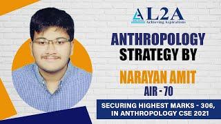 Anthropology Toppers Talk | By Narayan Amit - AIR 70, UPSC CSE-2021|