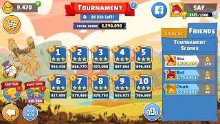 Angry Birds Friends. Tournament (18.11.2024). All levels 3 stars. Passage from Sergey Fetisov