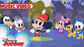 Mickey Mouse March | Disney Junior Wonderful World of Songs | Mickey Mouse Funhouse | @disneyjr