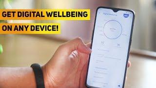 How to Install Google Digital Wellbeing App on any Device! [Android 9.0]