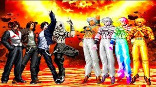 [KOF Mugen] Kyo Kusanagi Team vs Orochi Team