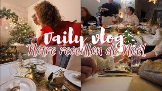 Vlog du 23 et 24 décembre : Notre réveillon de Noël !!