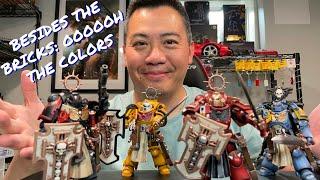 Unboxing & Review of JoyToy x Warhammer 40K Primaris Space Marine Blade Guard Veterans