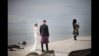 Exclusive Use Romantic Beach Wedding Venue, Crear on the West Coast of Scotland