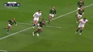 Kurt-Lee Arendse Try with The Rugby Guru Live Commentary