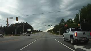 Driving through Camden, South Carolina