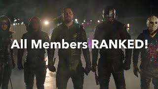 All Team Arrow Members RANKED!
