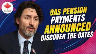 Attention Seniors Early OAS Pension Payments Announced – Discover the Dates!