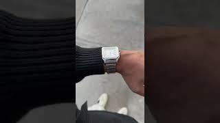 Seiko Mod Santos Classic White ️#seiko #customwatch #automaticwatch