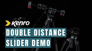 Kenro Double Distance Camera Slider Demo Tutorial Video