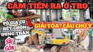 CẦM TIỀN ĐI Ở NHÀ TRỌ ! GIẢI TỎA TRẮNG NHÀ DƯỚI CẦU CHỮ Y ! Cải tạo Bờ Bắc Kênh Đôi QUẬN 8 SÀI GÒN