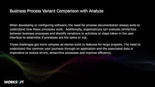 Analyze - Business Process Variant Comparison