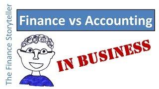 Finance vs Accounting