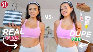 testing VIRAL tiktok DUPES vs. the ORIGINAL product *honest review*