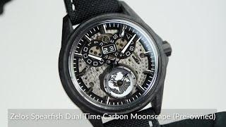 Zelos Spearfish Dual Time Carbon Moonscape (Pre-owned)