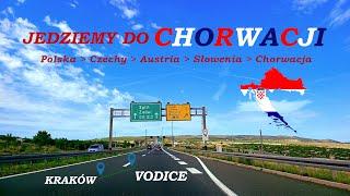 Podróż POLSKA  - CHORWACJA  Jedziemy do miejscowości VODICE w DALMACJI ️