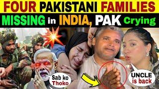 SHAHBAZ CALL TO PM MODI | FOUR PAKISTANI FAMILIES MISSING IN INDIA  | UNCLE AKBAR REACTION