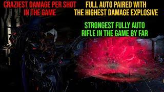 The Strongest Fully Auto Rifle in The Game (Warframe): Epic Disruption Weapons No. 7