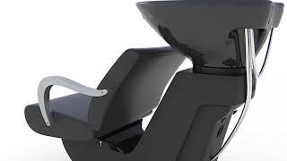 Shampoo Backwash Unit Beckman - Adjustable Seat(DIR CODE:7198)