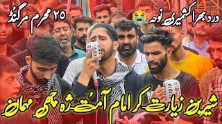 SHEREEN Ziyarat Kar Imam Aamut che Mehman || Sohail Hussain Azadar | 25 Muharram Mirgund 2024/1446