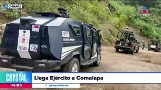 Elementos de la Guardia Nacional llegan a Comalapa, Chiapas | Noticias con Crystal Mendivil