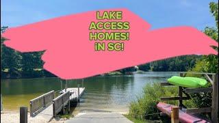 Part One of Lake Access Series! Lovely LAKE ACCESS HOMES in Lexington SC