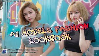 AI ART LOOKBOOK 4K VIDEO AI Models Mode (Street-Look)