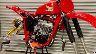 Honda Cr250 Red Rocket Elsinore 1980 Twinshock Vintage MX Motocross Restoration