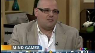 The Mentalist Haim Goldenberg on Canada am