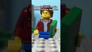 Lego Star Wars fans during the summer be like #lego #stopmotion #legostarwars