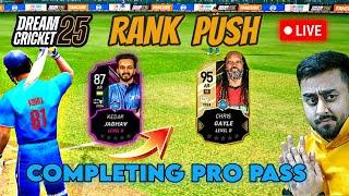 Dream League Rank Push  Completing New Dream Pass | Dream Cricket 2025