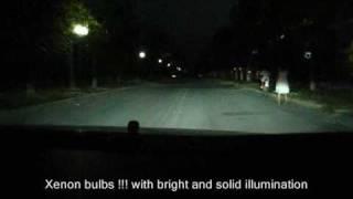 Halogen Vs Xenon lights