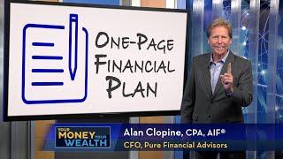 DIY One-Page Financial Plan - Your Money, Your Wealth TV S8 | E14