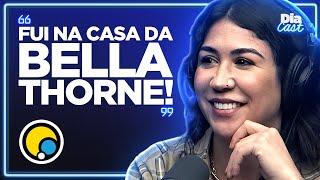 Foquinha fala sobre supresa ao entrevistar Bella Thorne: "fiquei best da mãe dela" | DiaCast