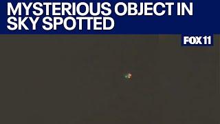 Mysterious drones spotted in SoCal