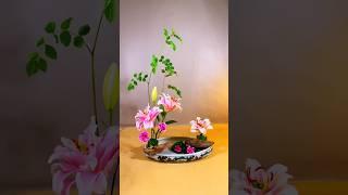 Lilies and Carnations Flowers Arrangement #flowers #flowerarrangementideas
