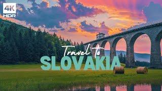 Slovakia 4K | Beautiful Nature Scenes in 4K HDR 60fps Dolby Vision | 4K Cycle of Calm