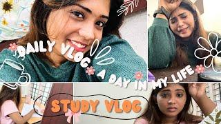 A Day In My Life | A Study Vlog | Productive Day⏳| Neethumol️